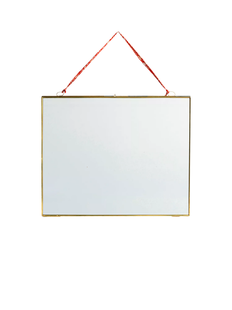 nkuku Kiko Landscape Photo Frame, 8 x 10" (20 x 25cm), Antique Brass