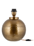 nkuku Rasan table lamp antique brass H25.5cm, UK version