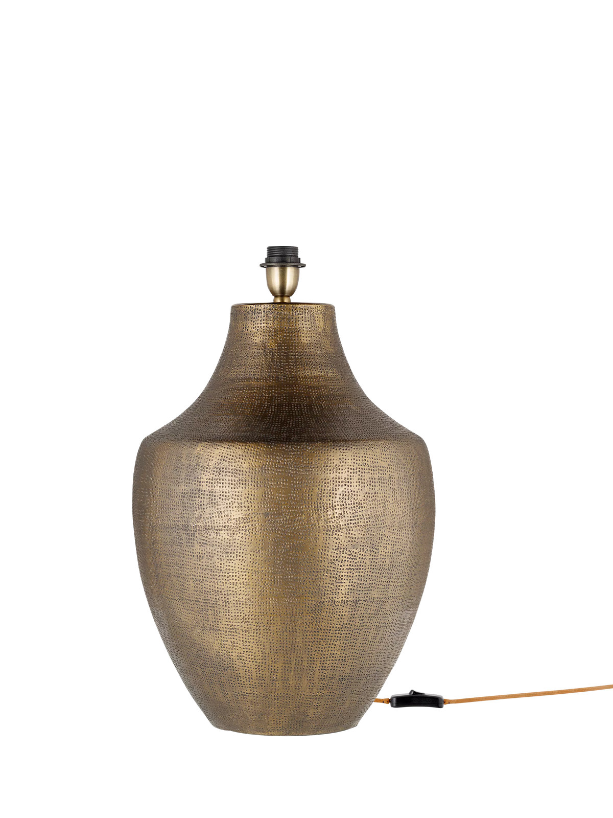 nkuku Tanda XL table lamp antique brass - British product