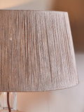 nkuku Tiwa jute tapered lampshade natural, UK version