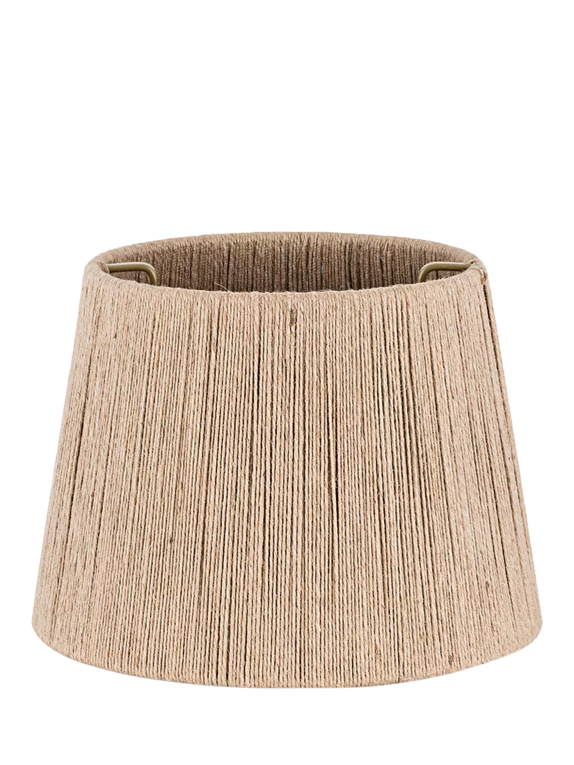 nkuku Tiwa Jute Tapered Lampshade Natural