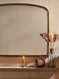 nkuku arched wall mirror 65x80cm, imported from the UK