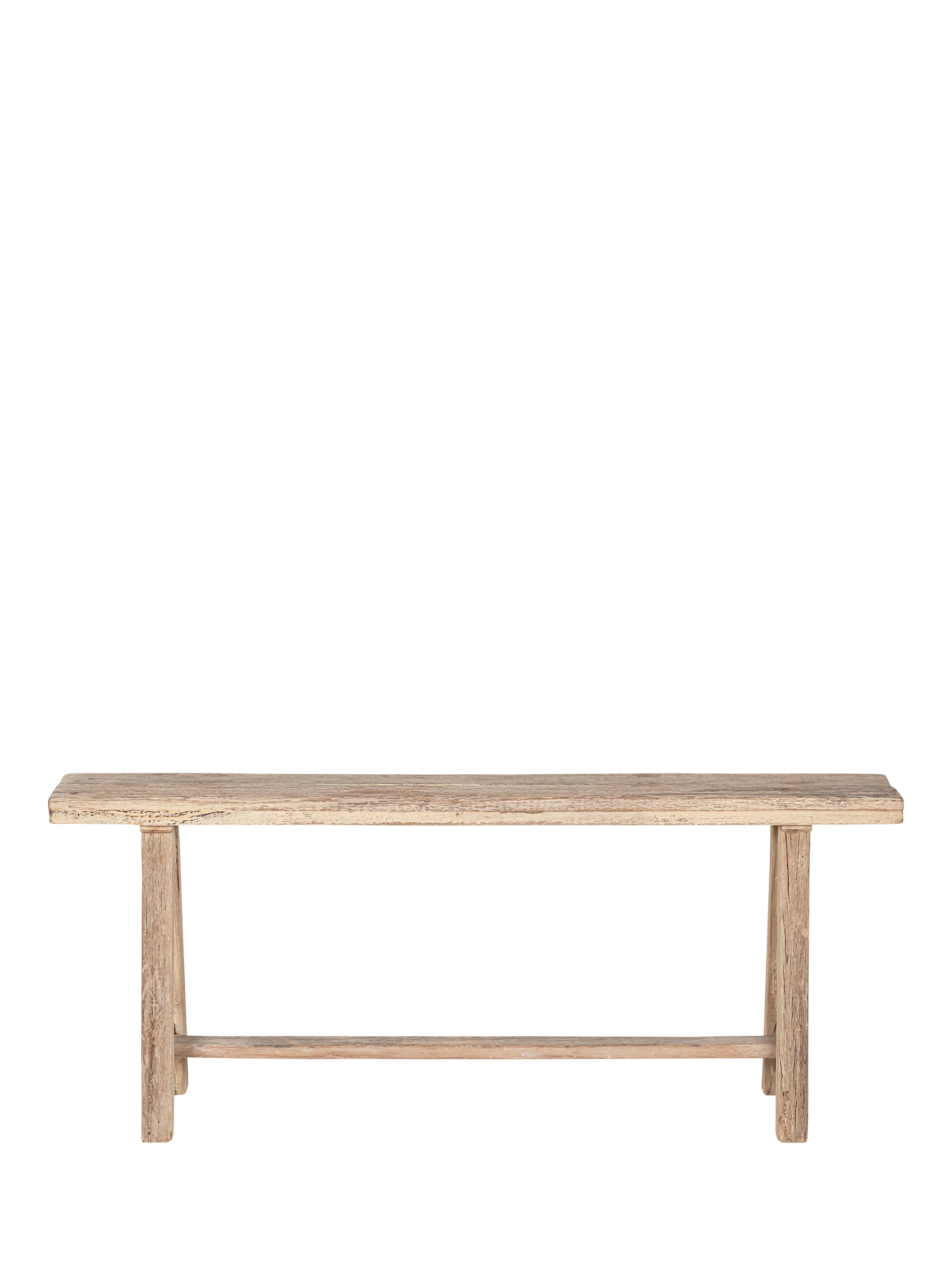 nkuku Ibo Long Bench natural finish (British brand)