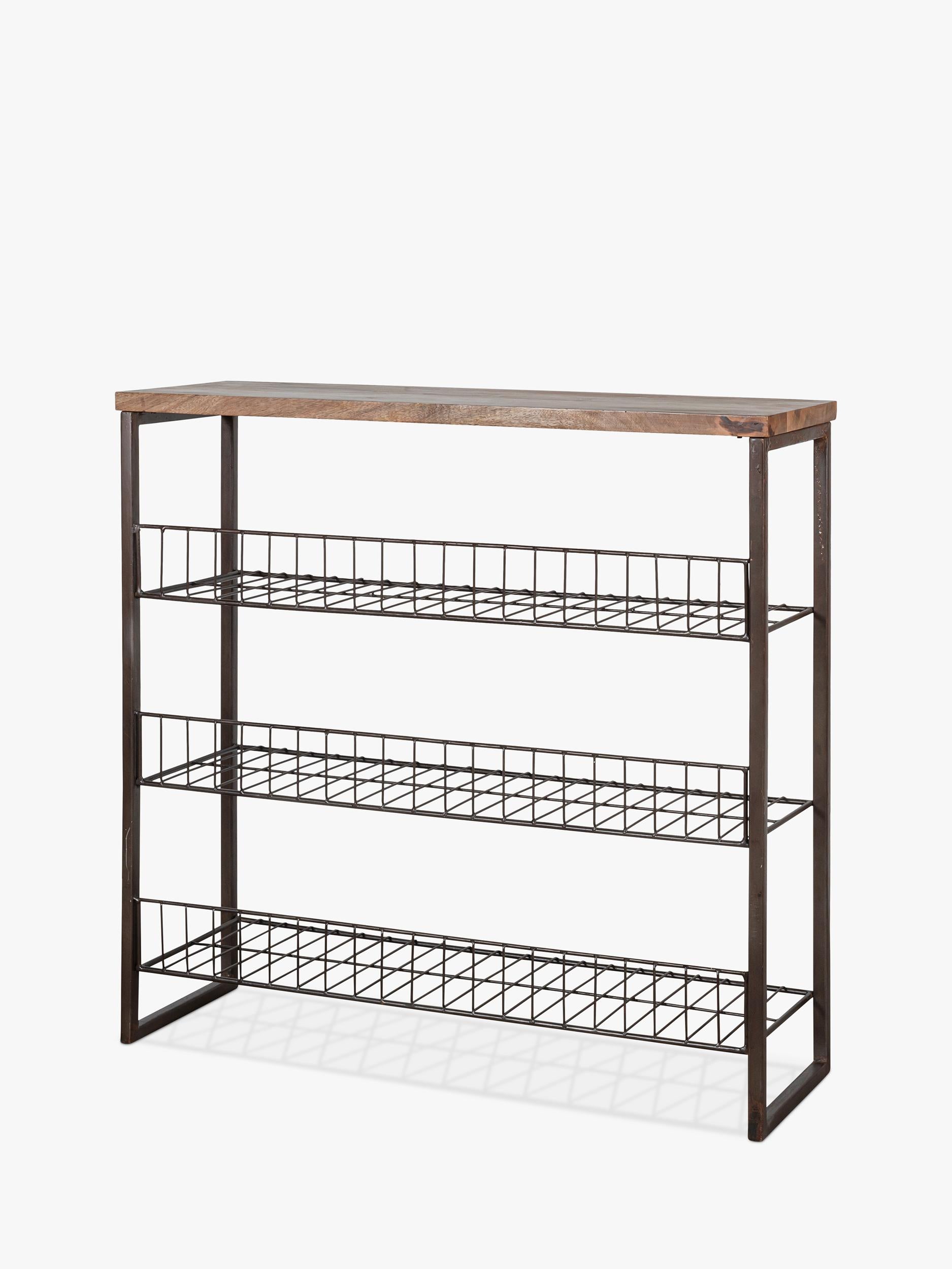nkuku Kiyoma tall shelving unit natural, imported from the UK