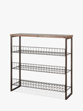 nkuku Kiyoma tall shelving unit natural, imported from the UK
