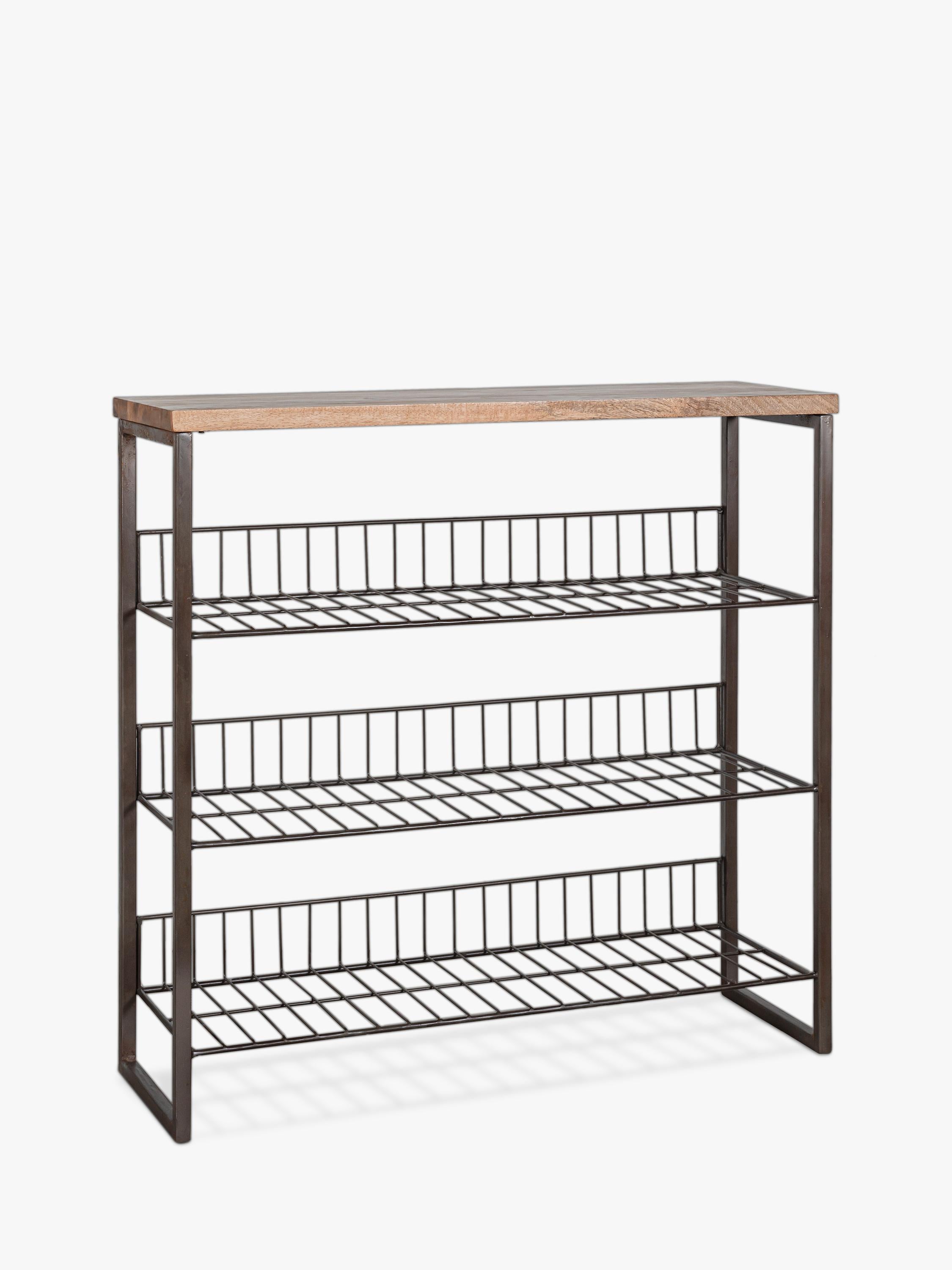 nkuku Kiyoma tall shelving unit natural, imported from the UK