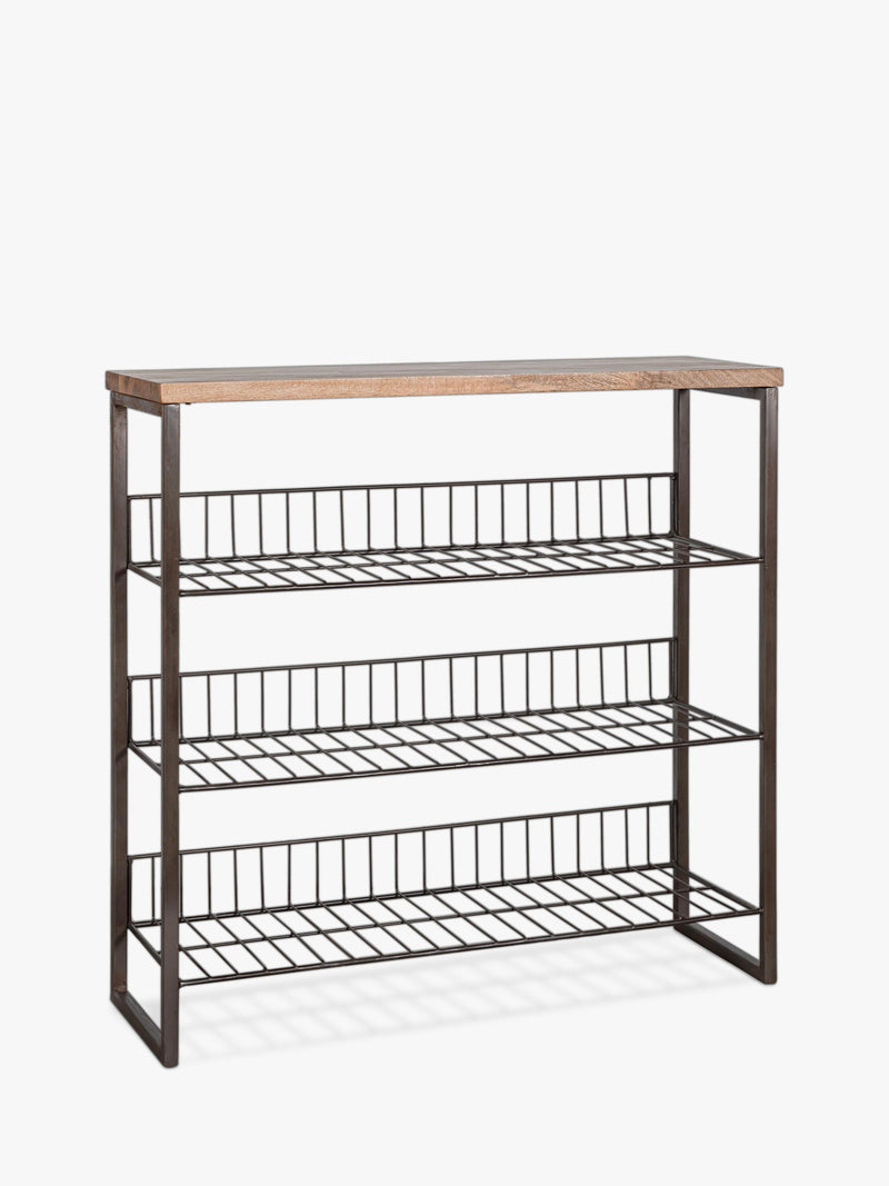 nkuku Kiyoma tall shelving unit natural, imported from the UK