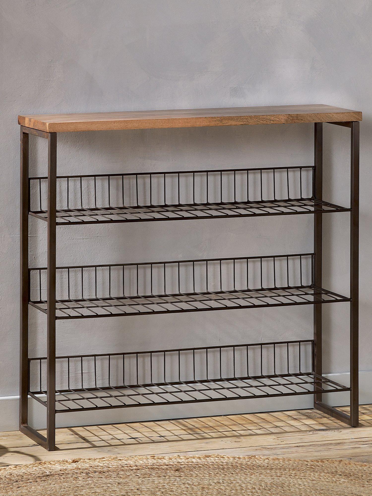 nkuku Kiyoma tall shelving unit natural, imported from the UK