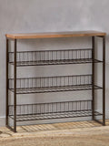 nkuku Kiyoma tall shelving unit natural, imported from the UK