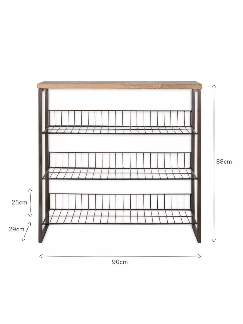 nkuku Kiyoma tall shelving unit natural, imported from the UK
