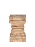nkuku Disha side table natural mango wood - British product