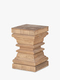 nkuku Disha side table natural mango wood - British product