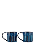 nkuku Moda mug set deep blue 300ml, imported from the UK