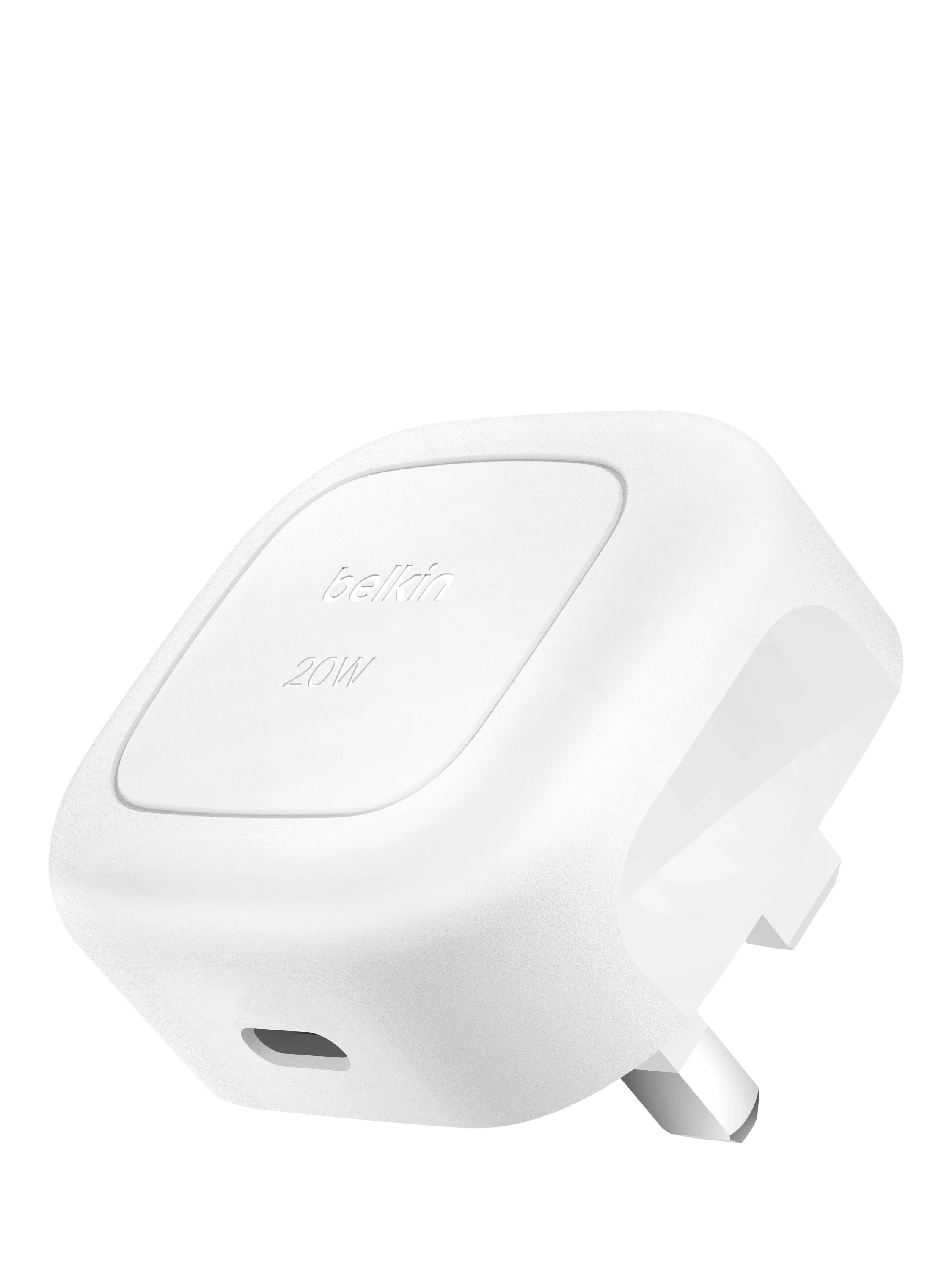 Belkin BoostCharge 20W USB-C charger white - British product