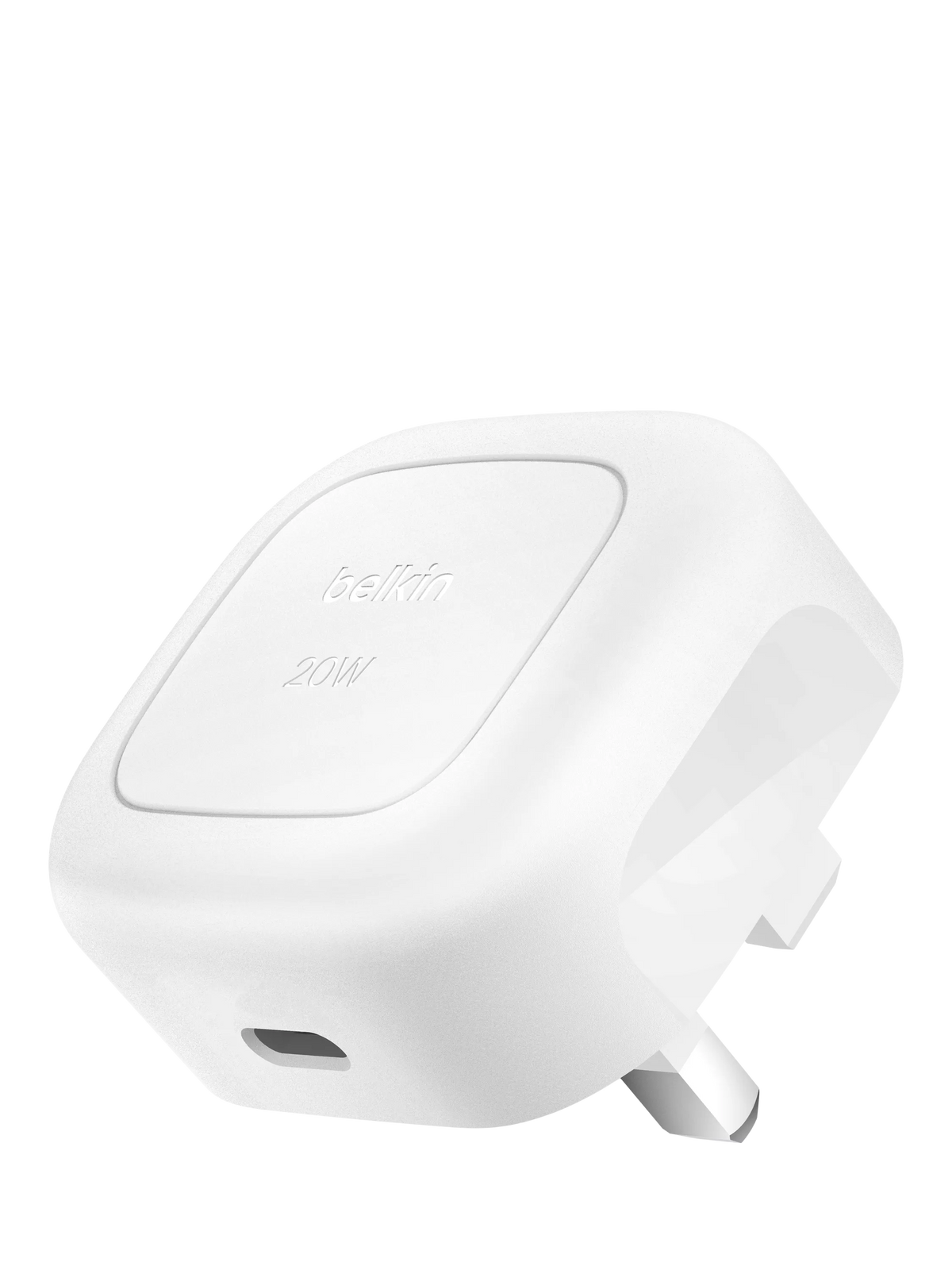 Belkin BoostCharge 20W USB-C charger white - British product