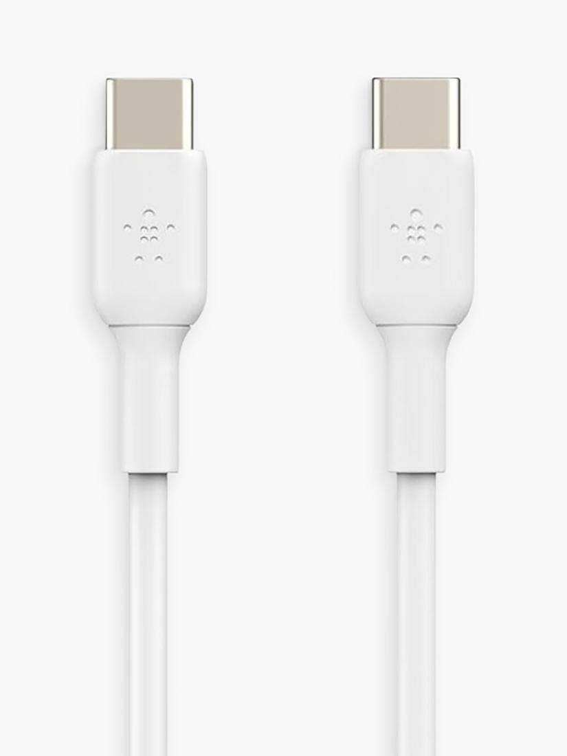 Belkin 30W USB-C wall charger with cable white, UK version