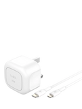 Belkin wall charger 30W with USB-C to Lightning cable 1m (British brand)