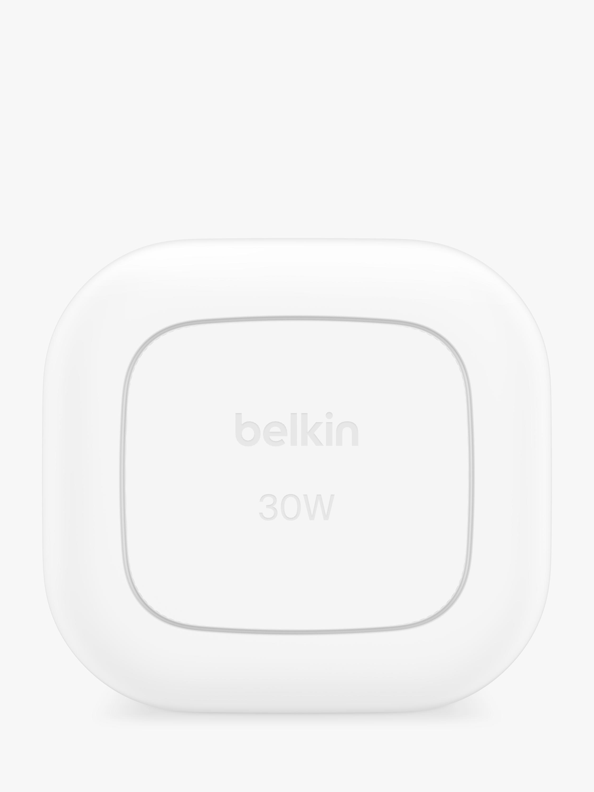 Belkin wall charger 30W with USB-C to Lightning cable 1m (British brand)