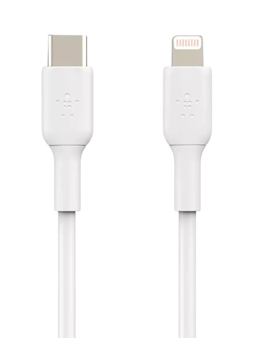 Belkin wall charger 30W with USB-C to Lightning cable 1m (British brand)