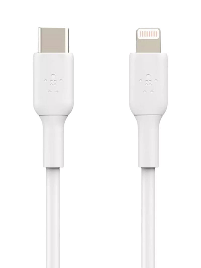 Belkin wall charger 30W with USB-C to Lightning cable 1m (British brand)