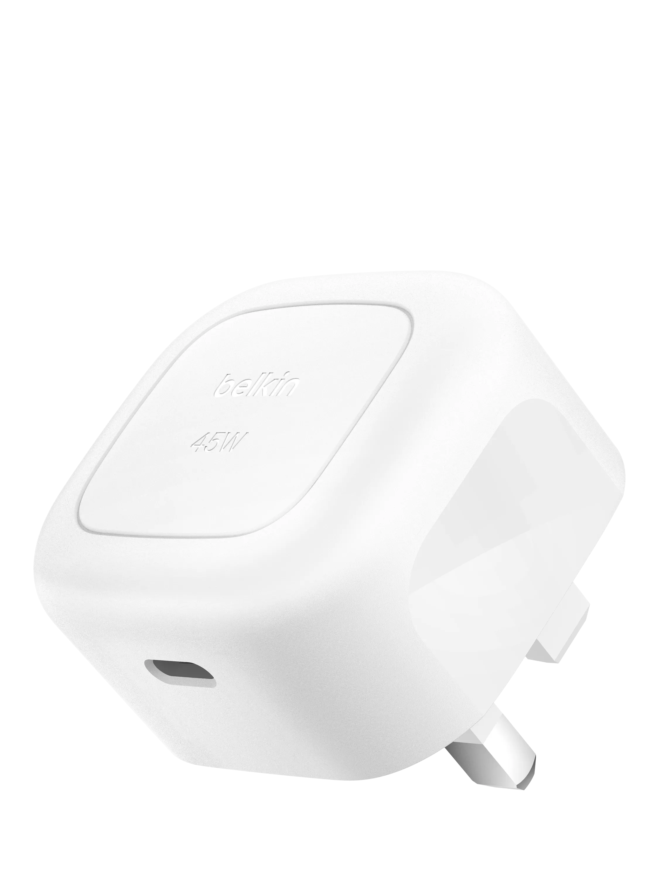 Belkin BoostCharge 45W USB-C PD cubic wall charger (British brand)