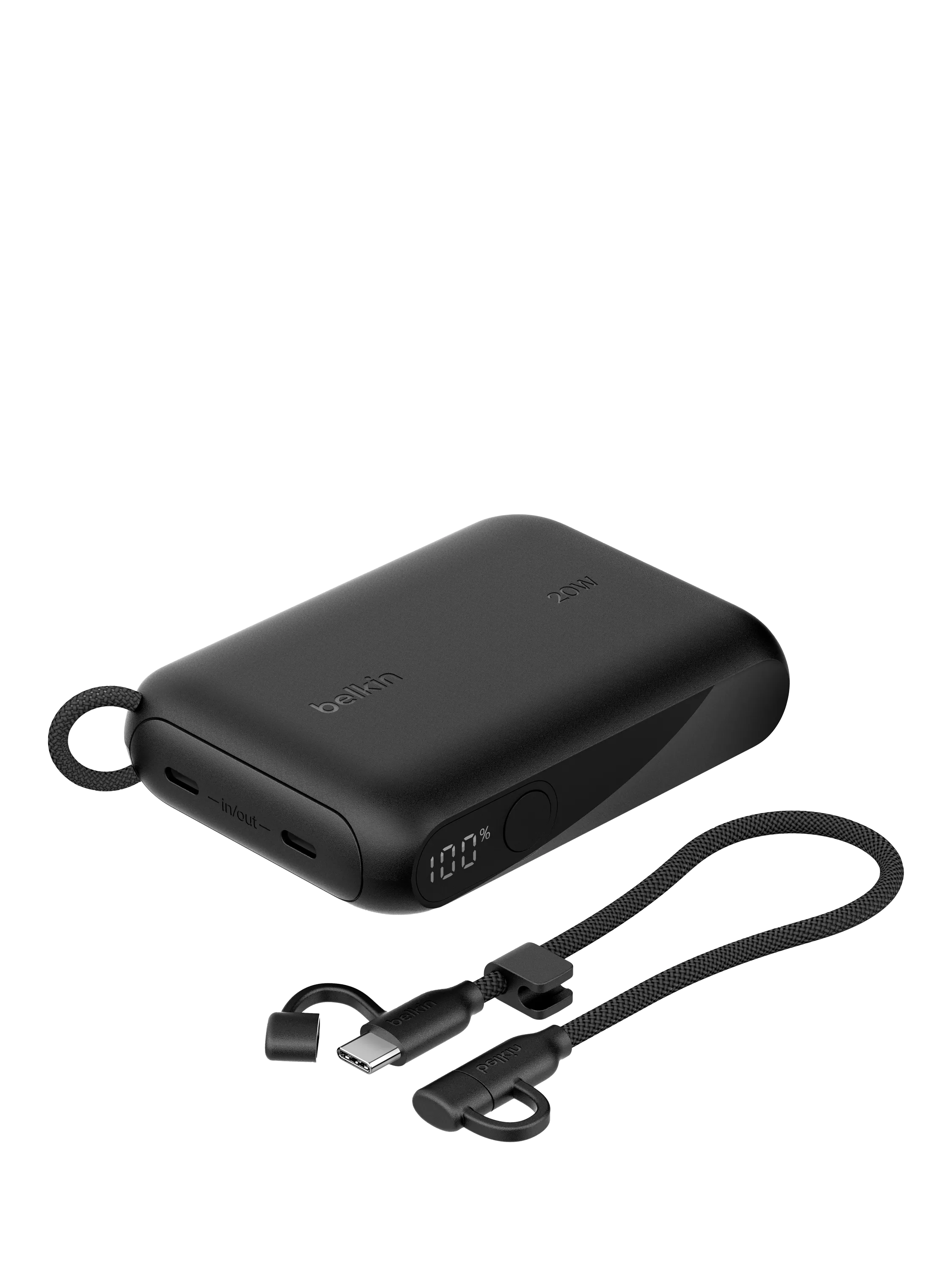 Belkin 20W USB-C power bank with display 10000mAh (British brand)