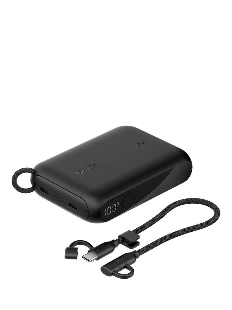 Belkin 20W USB-C power bank with display 10000mAh (British brand)