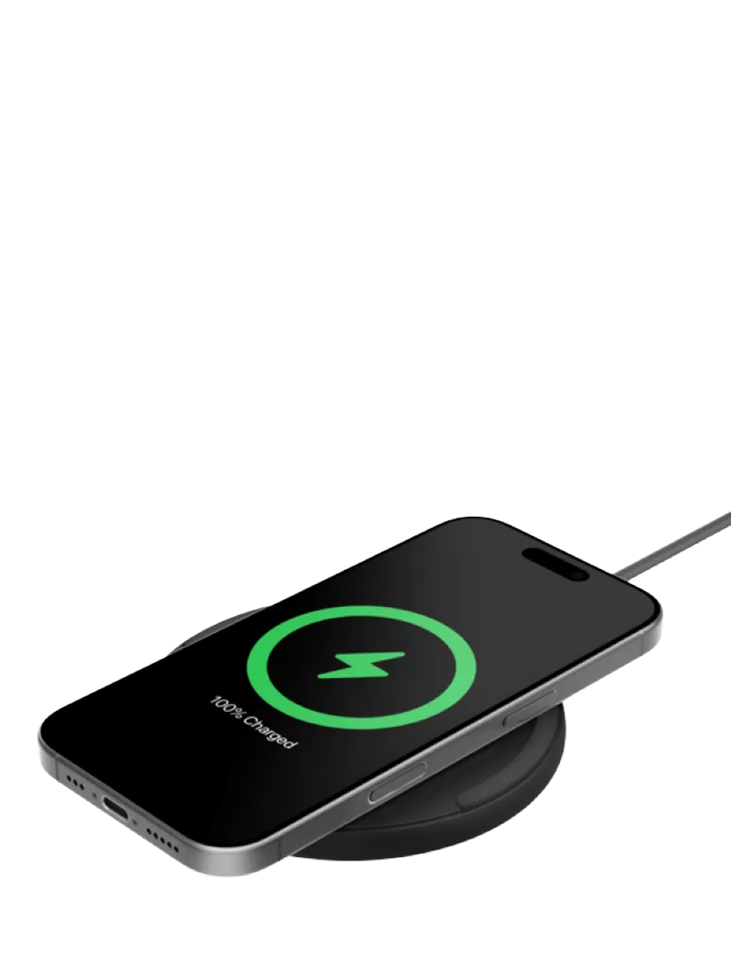 Belkin Qi wireless charging pad 15W black - British product