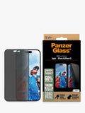 PanzerGlass privacy screen protector for iPhone 16/15 (British brand)