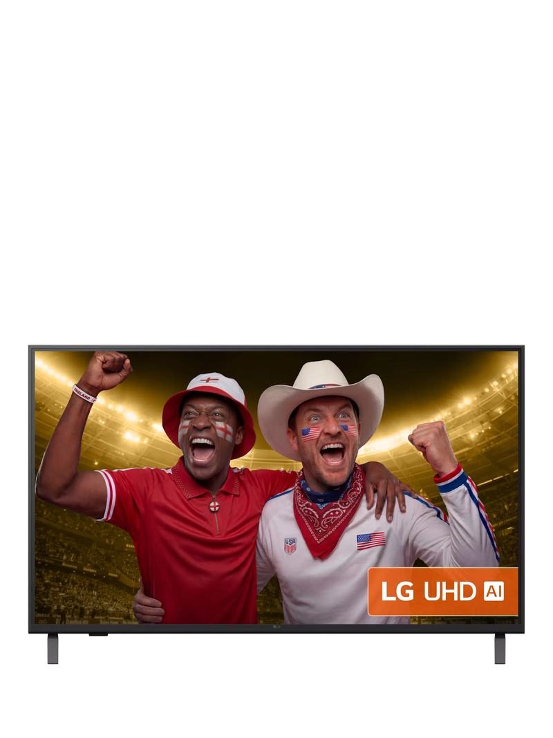 LG 43 inch 4K Smart TV UA75 2025, UK version