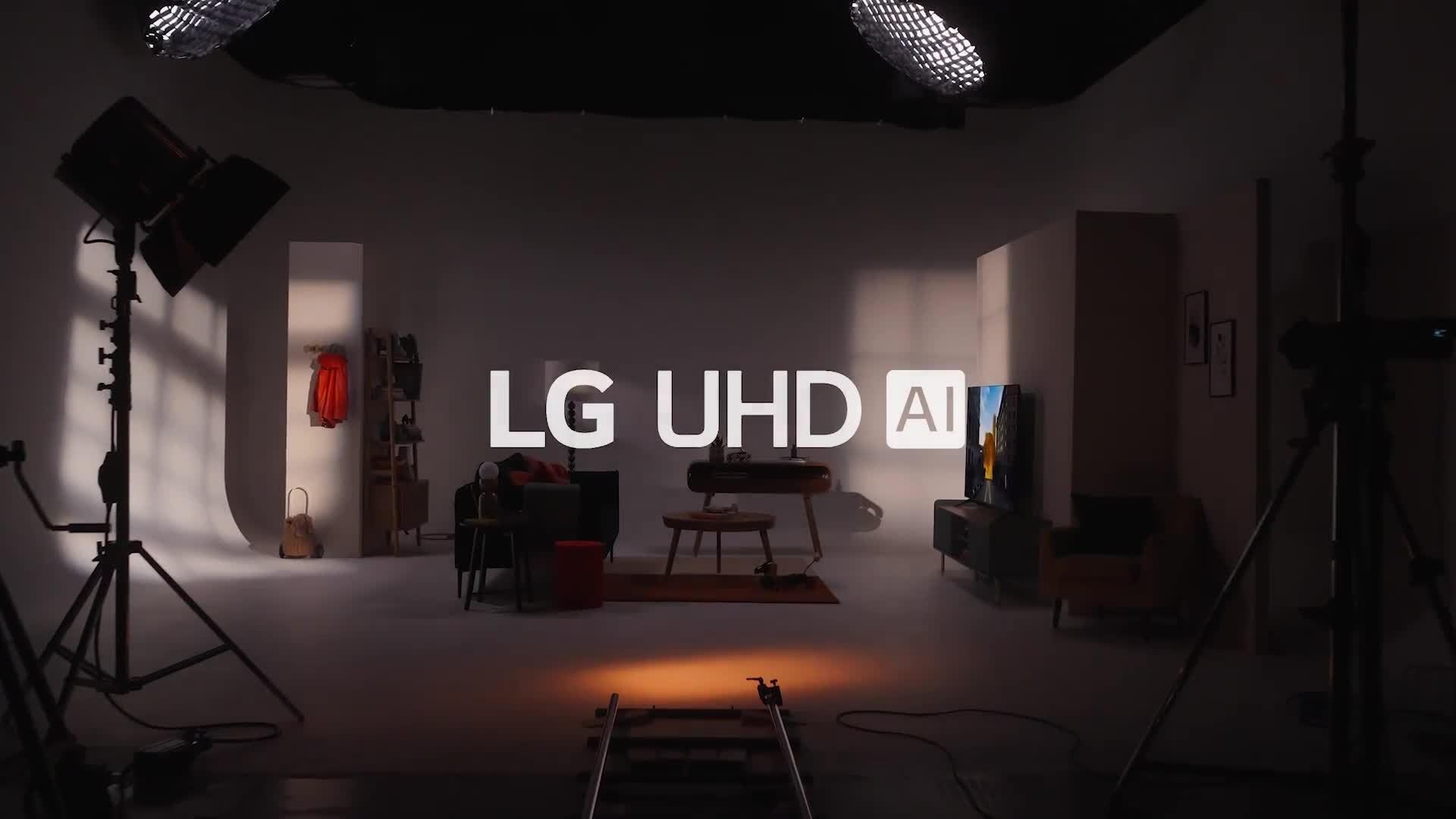 LG 43 inch 4K Smart TV UA75 2025, UK version