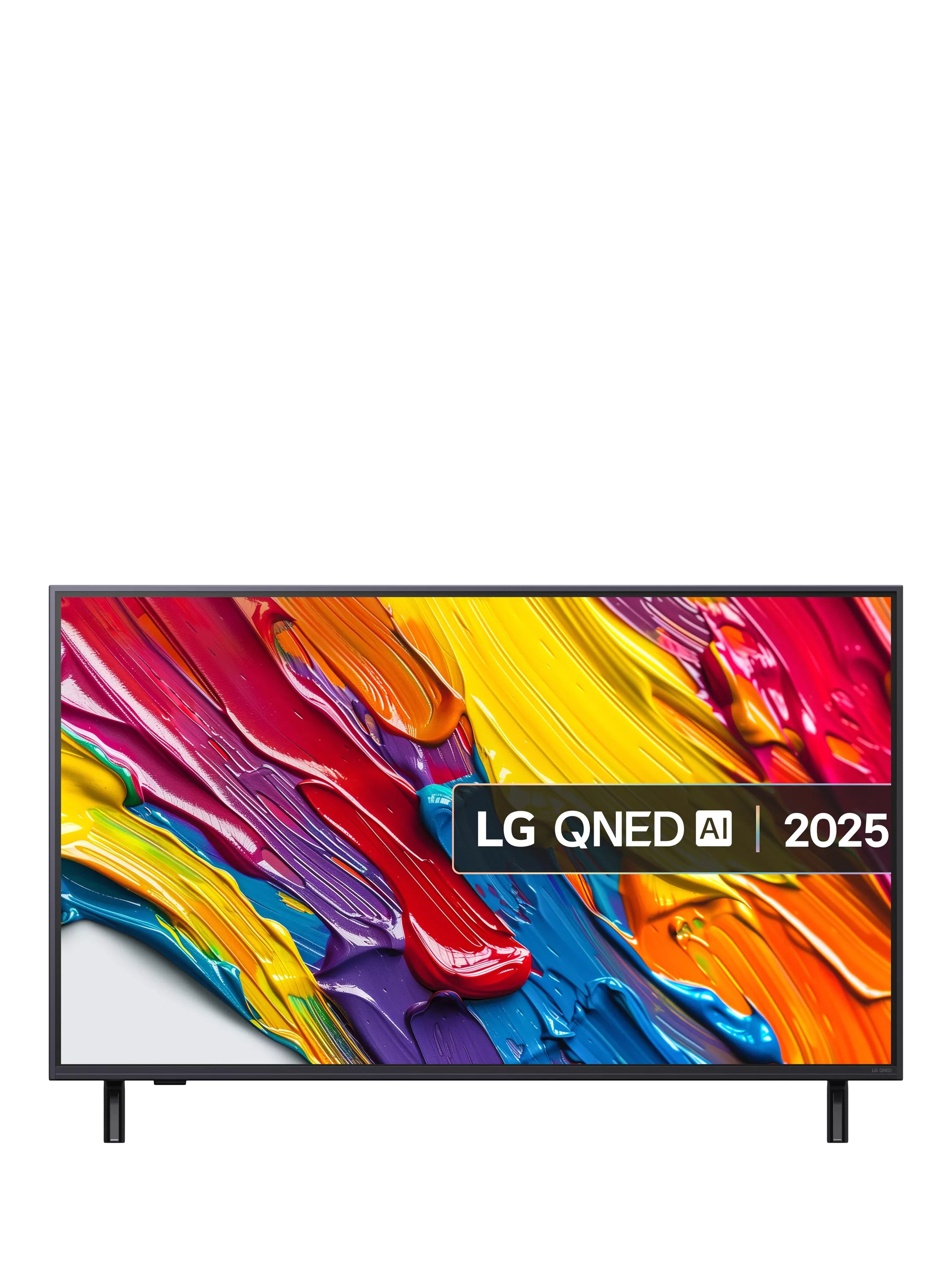 LG QNED82 43 inch 4K smart TV 2025 - British product