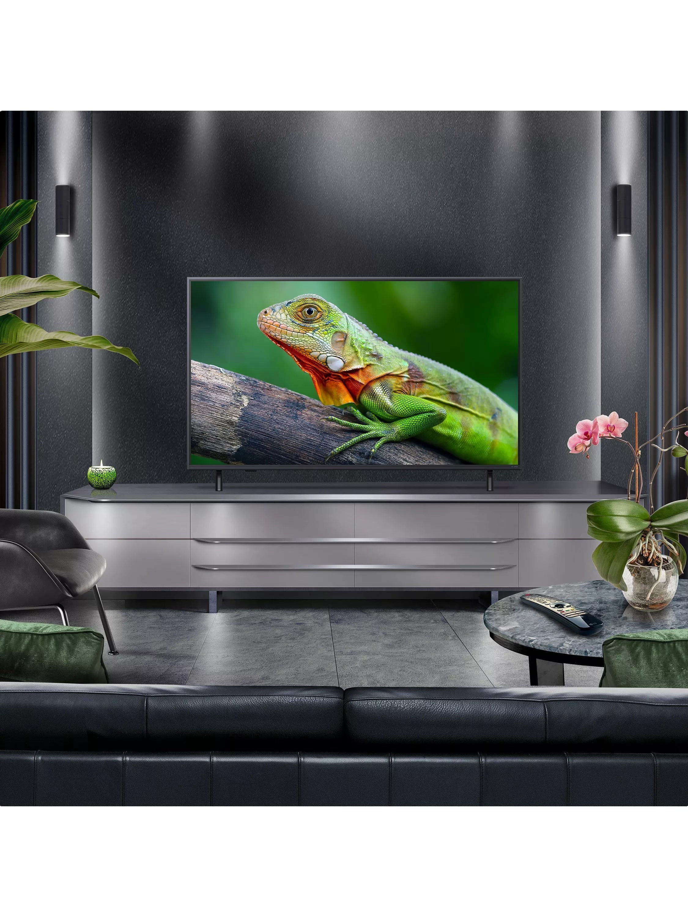 LG QNED 4K HDR smart TV 50 inch, UK version