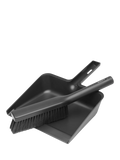 Brabantia SinkSide dustpan and brush set dark grey, imported from the UK