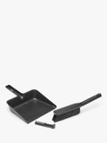 Brabantia SinkSide dustpan and brush set dark grey, imported from the UK