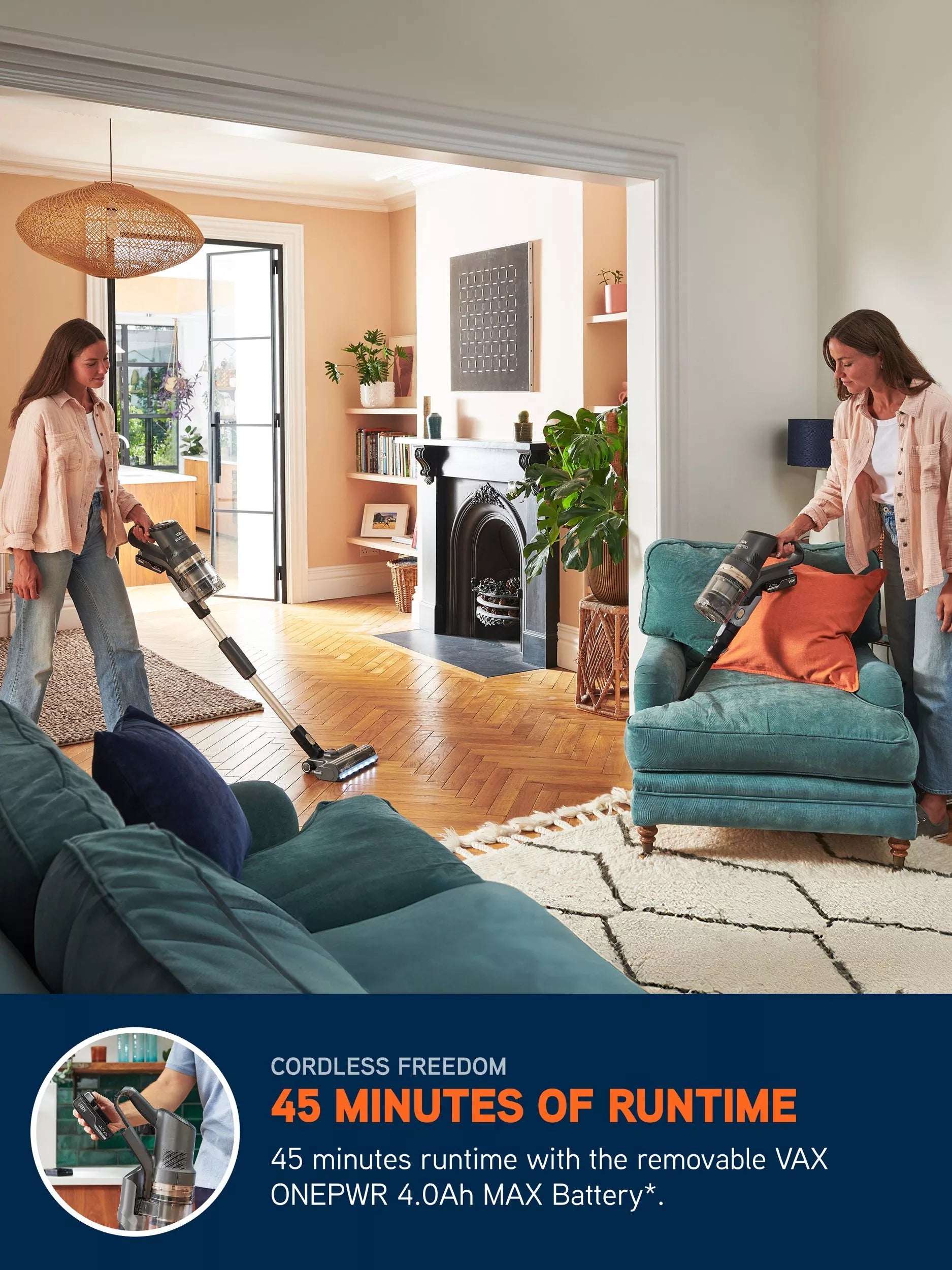 Vax HomePro Plus cordless vacuum cleaner, UK version