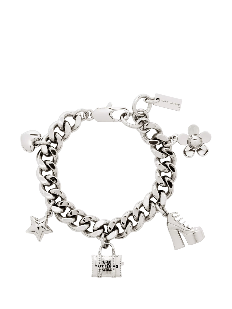 Marc Jacobs Icons Logo Bracelet silver, imported from the UK
