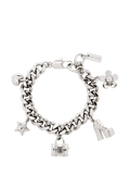 Marc Jacobs Icons Logo Bracelet silver, imported from the UK