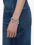 Marc Jacobs Icons Logo Bracelet silver, imported from the UK