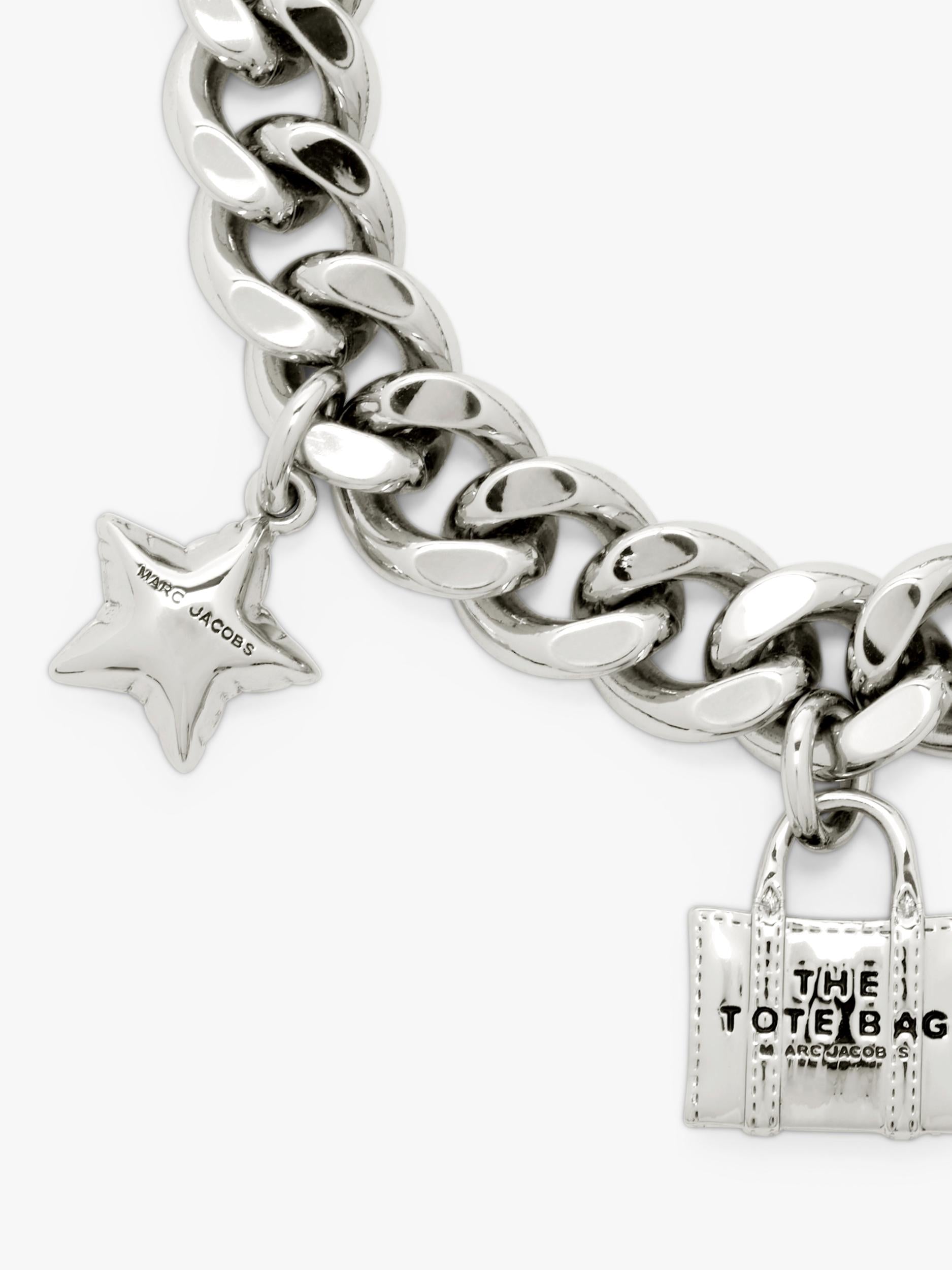 Marc Jacobs Icons Logo Bracelet silver, imported from the UK