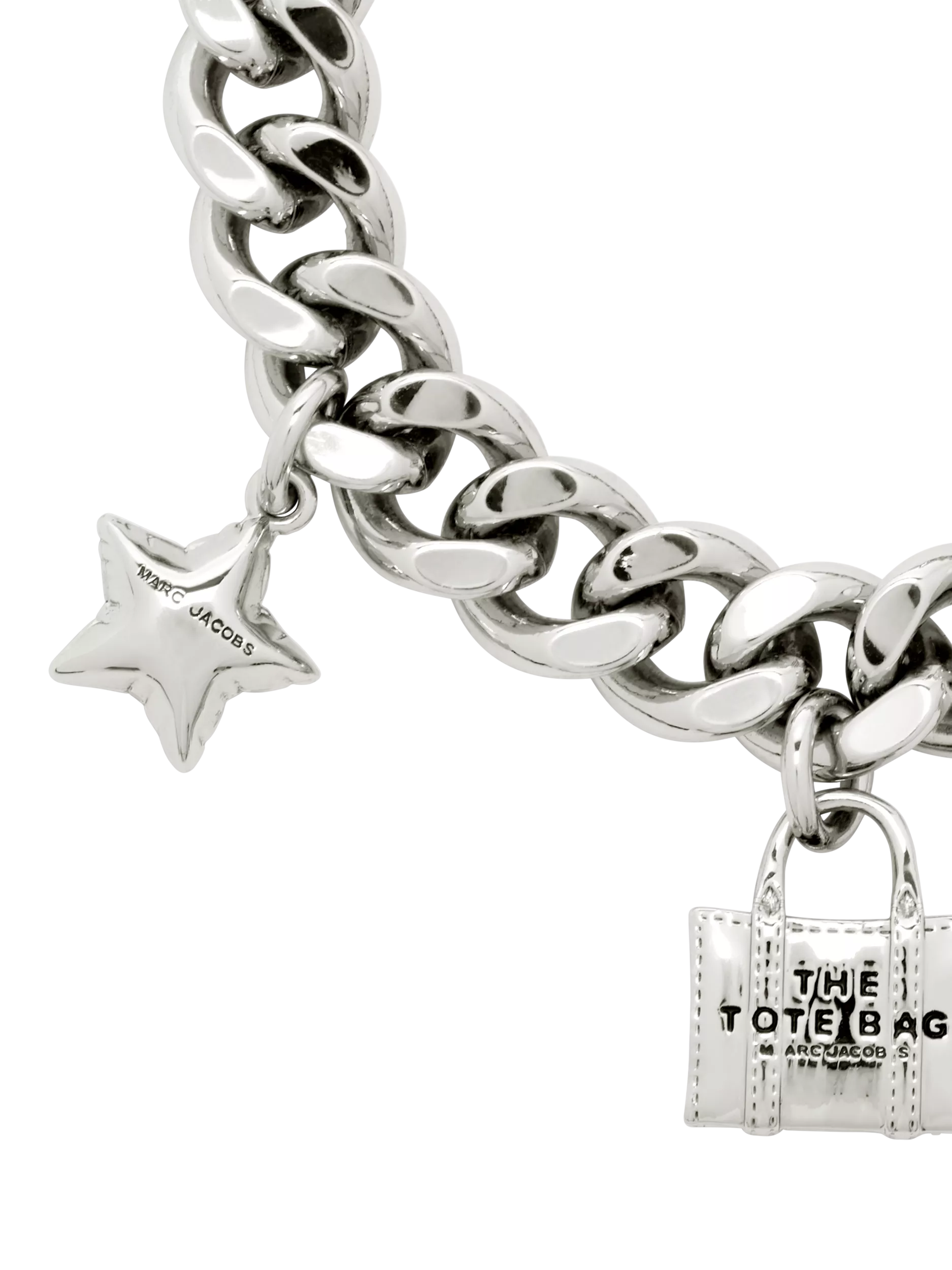Marc Jacobs Icons Logo Bracelet silver, imported from the UK