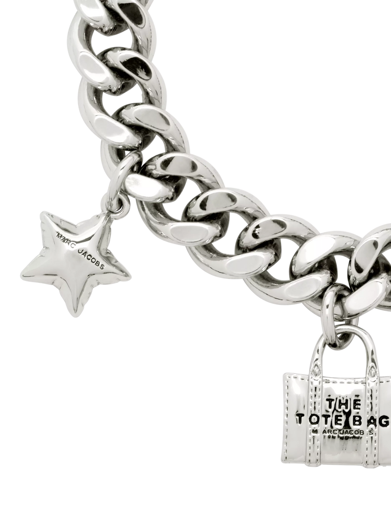 Marc Jacobs Icons Logo Bracelet silver, imported from the UK