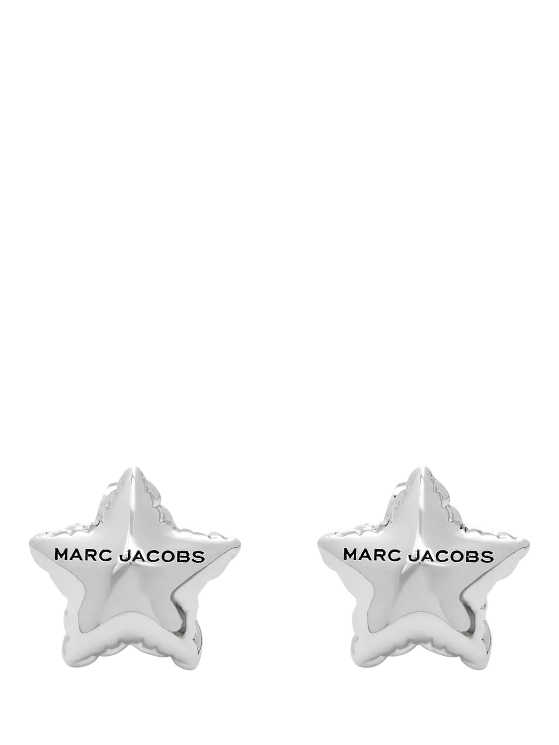 Marc Jacobs Balloon Star stud earrings in silver - British product