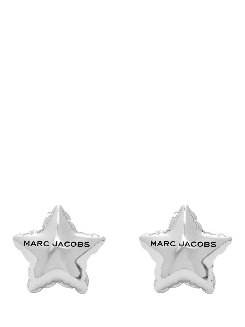 Marc Jacobs Balloon Star stud earrings in silver - British product