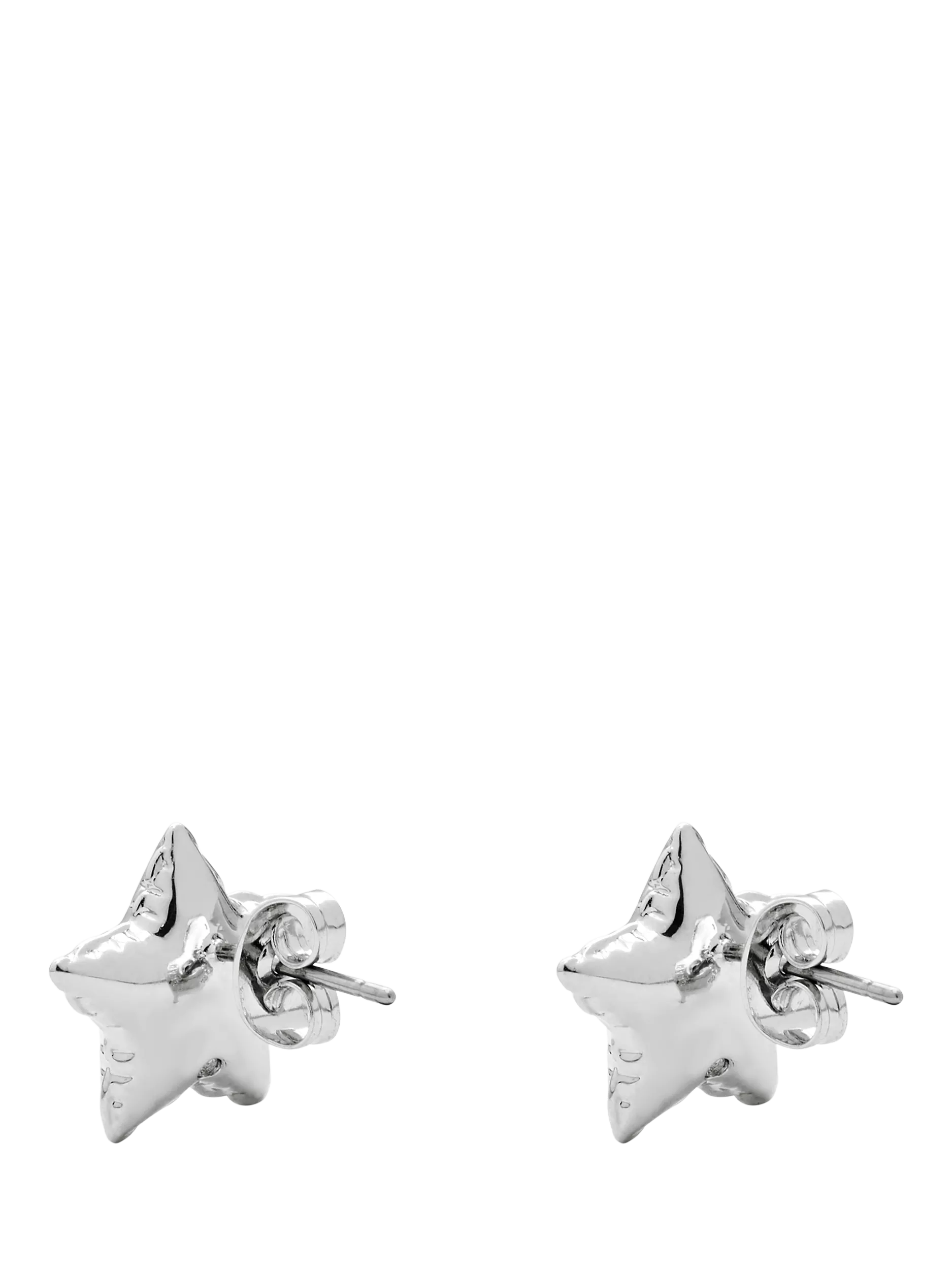 Marc Jacobs Balloon Star stud earrings in silver - British product