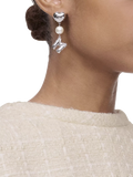 Marc Jacobs silver balloon earrings 10-12mm, UK version