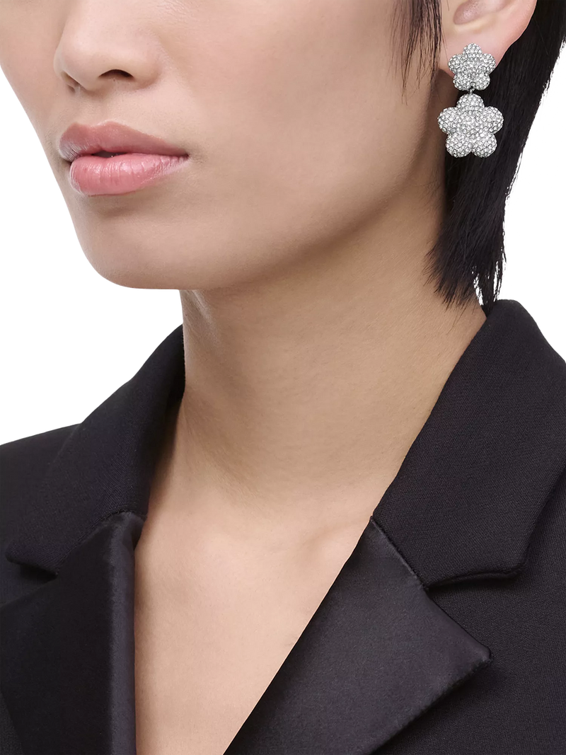 Marc Jacobs pave daisy drop earrings, imported from the UK