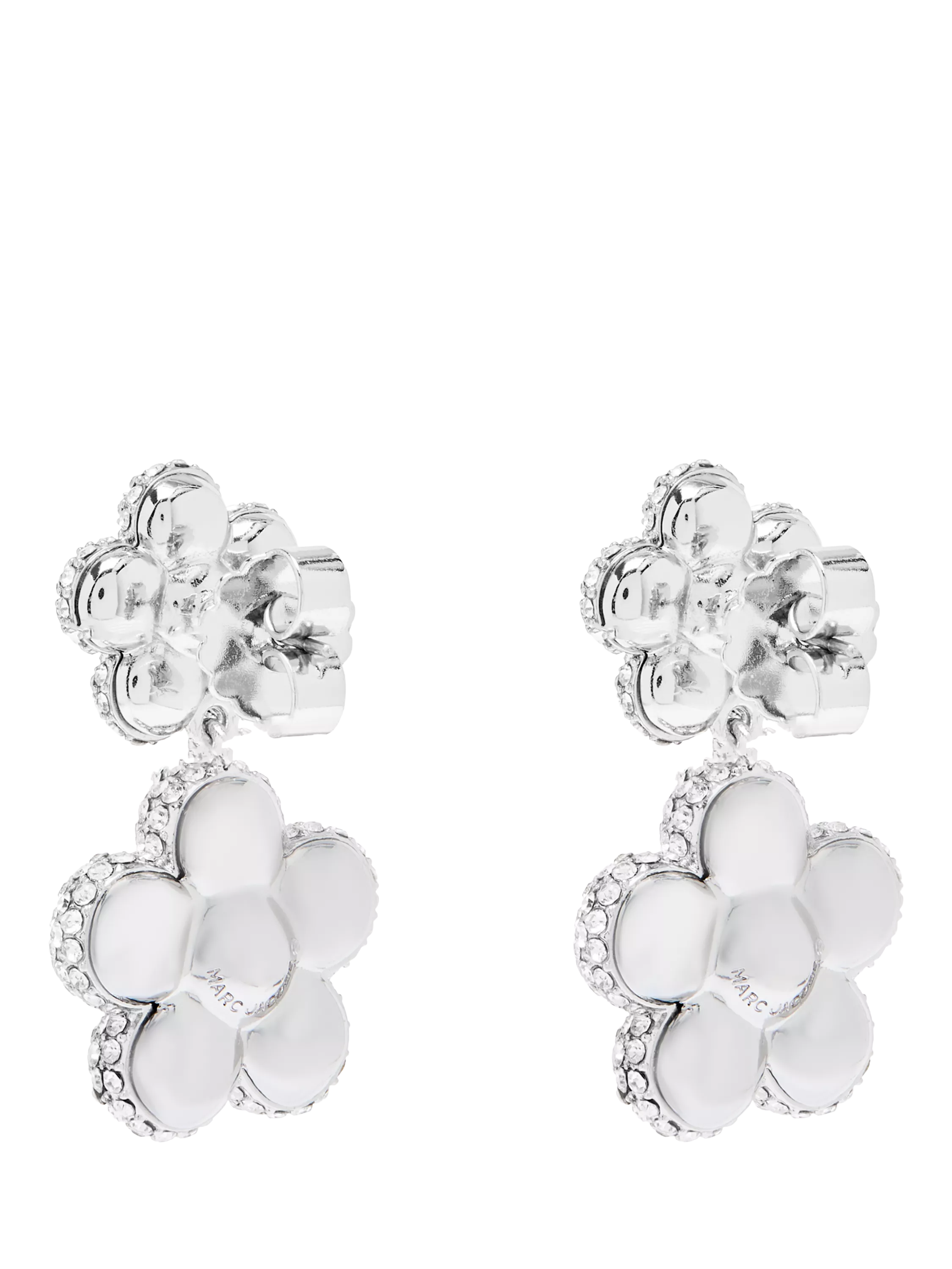 Marc Jacobs pave daisy drop earrings, imported from the UK