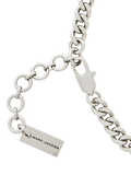 Marc Jacobs charm necklace silver Mini Icon, UK version