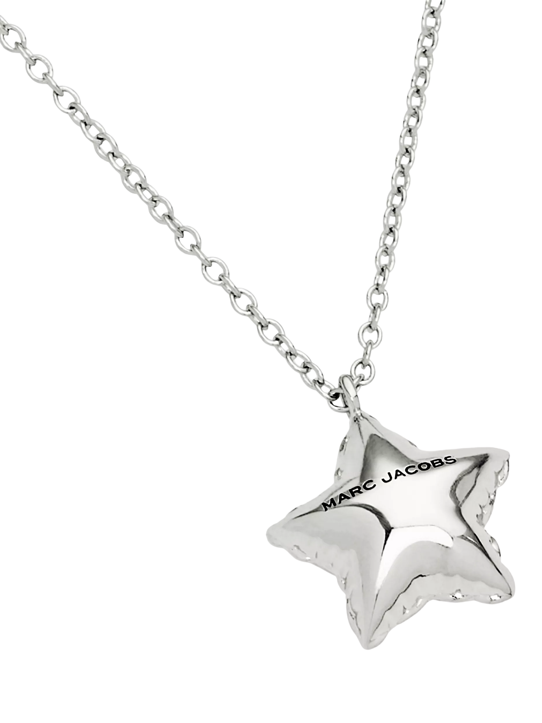 Marc Jacobs silver star pendant necklace (British brand)